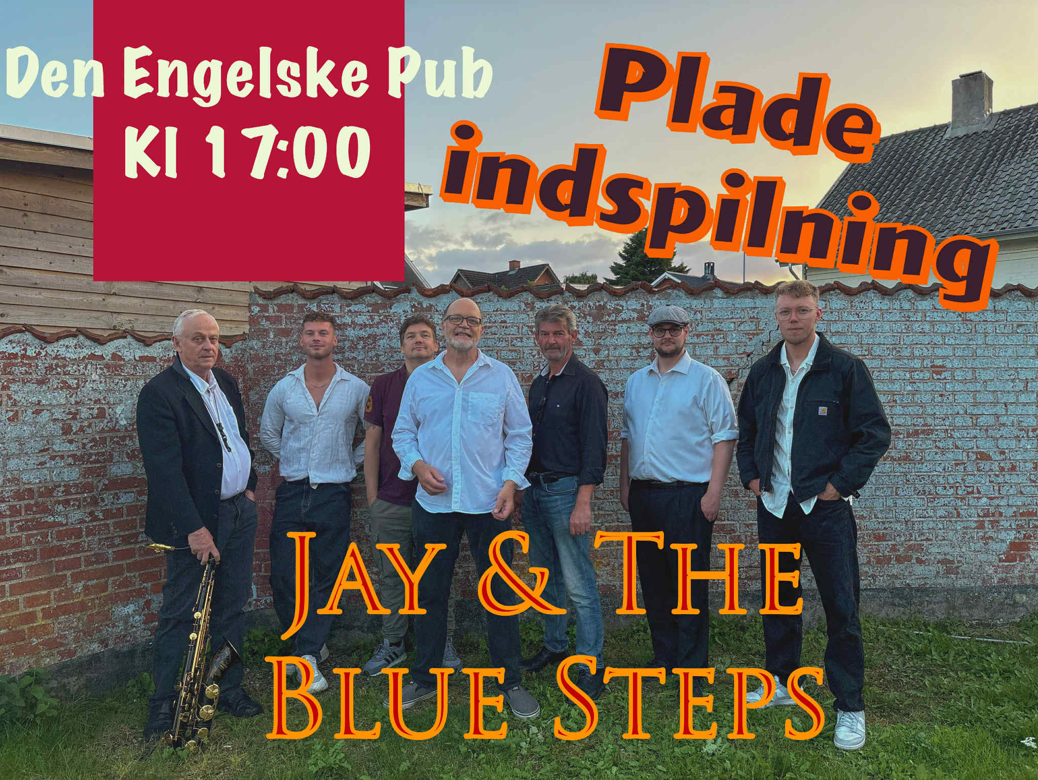Jay & The Blue Steps retur til Kolding med live musik