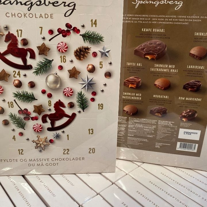 SuperBrugsen Hammerum tilbyder Spangsberg chokoladejulekalender til 99 kr.