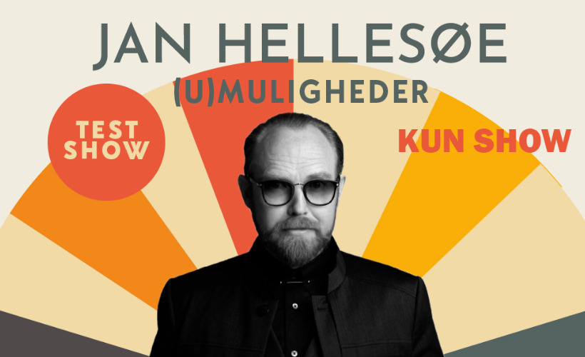 Jan Hellesøe tester sit nye show "Umuligheder" i Sakskøbing
