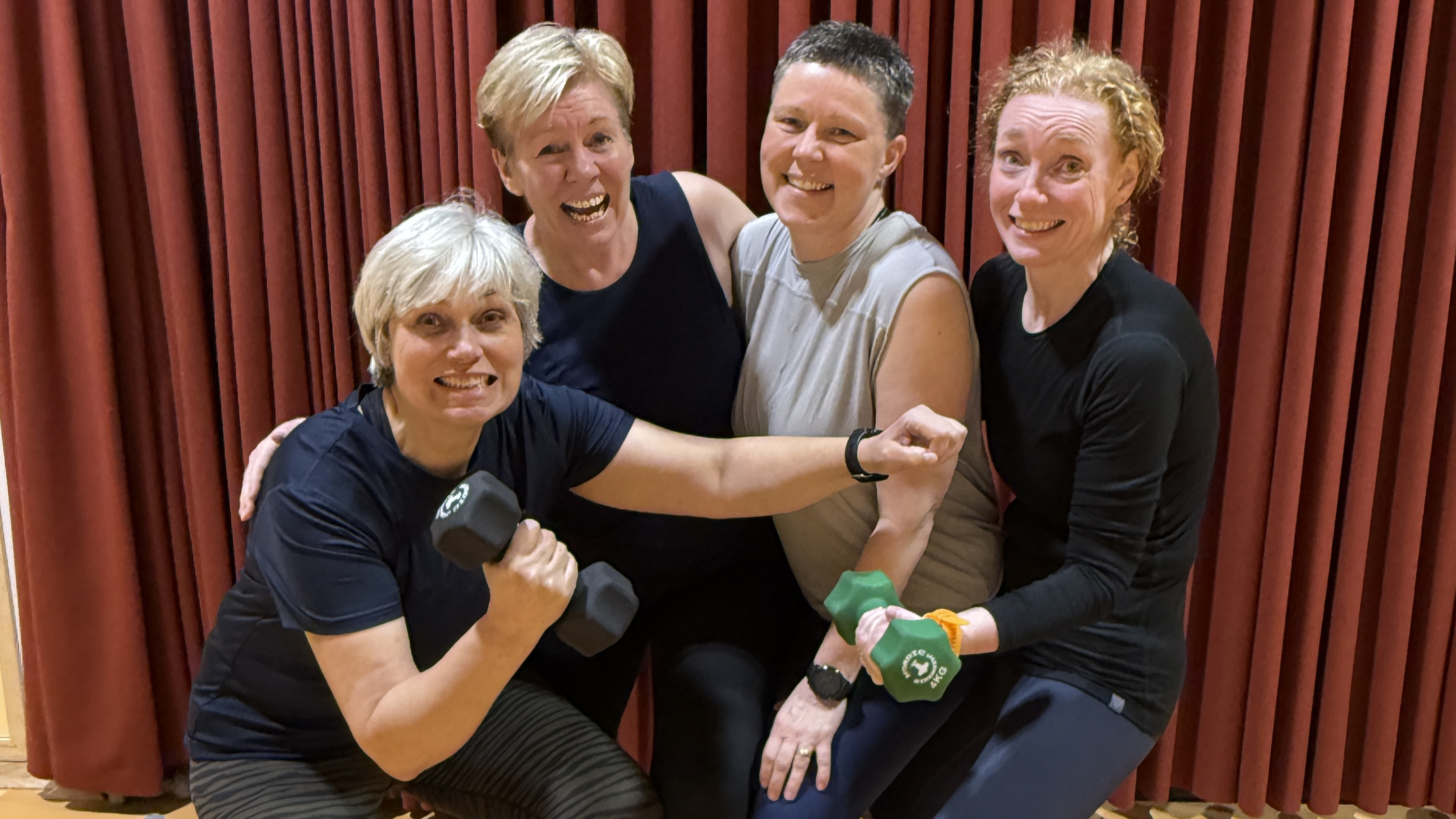 Fra kemohjerne til danseglæde: Læs om de fire damers inspirerende historie her