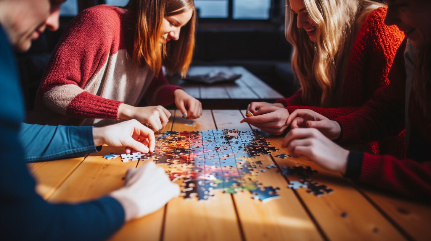 Puslespilsmesterskab på Aalborg Bibliotekerne