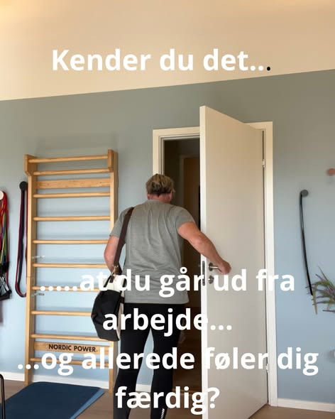 Klinik Dalen skriver om træthed efter arbejdsdagen