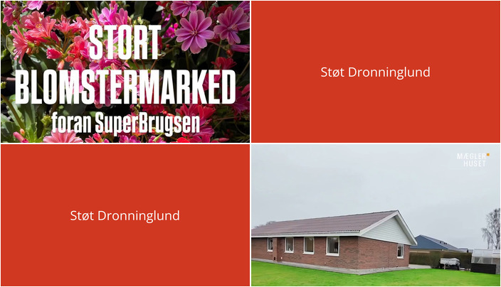 Nyt fra SUPERBRUGSEN DRONNINGLUND og Mæglerhuset