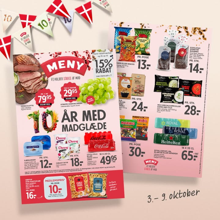 Efterårsforkælelse til skarpe priser hos Meny Klarup