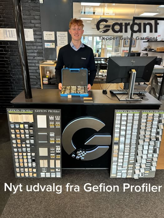 Garant Brønderslev præsenterer nye profiler fra Gefion i butikken