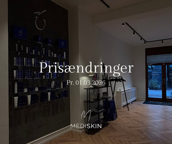 MediSkin varsler prisjustering på udvalgte behandlinger fra marts 2026