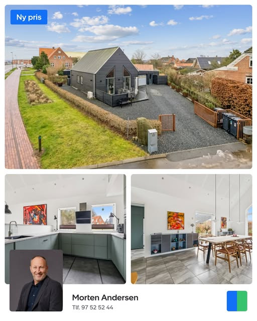 Nybolig Skive I/S tilbyder moderne villa til ny pris tæt på skoven
