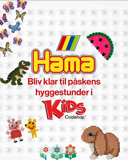 Kids Coolshop tilbyder HAMA-perler til påskehygge