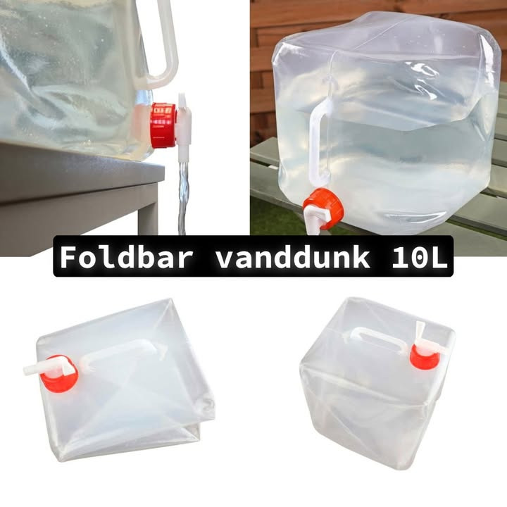 MENY Gl. Skagensvej tilbyder praktisk foldbar vanddunk til kun 29,95 kr