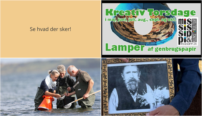 Skab din egen lampe, tag på østerssafari eller oplev historien om Æ Skawmand: Begivenheder i Thyholm