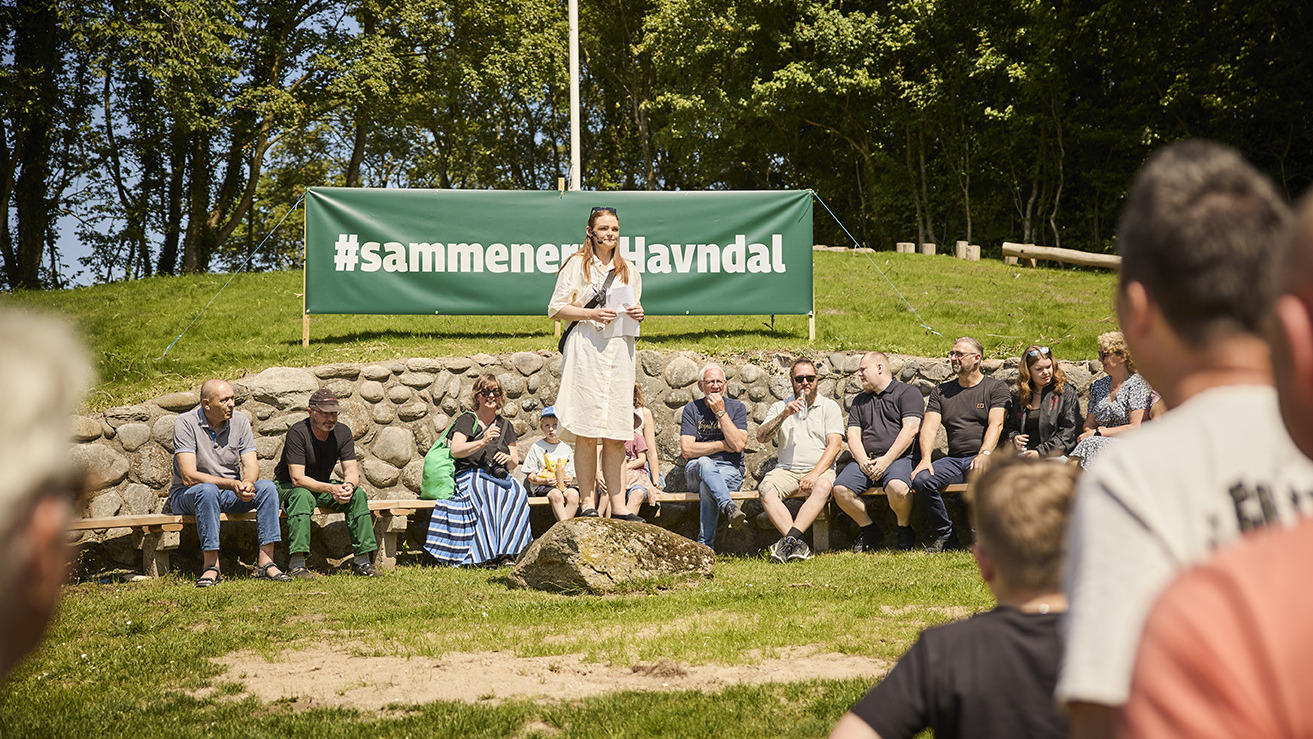 Festplads i Havndal er blevet indviet