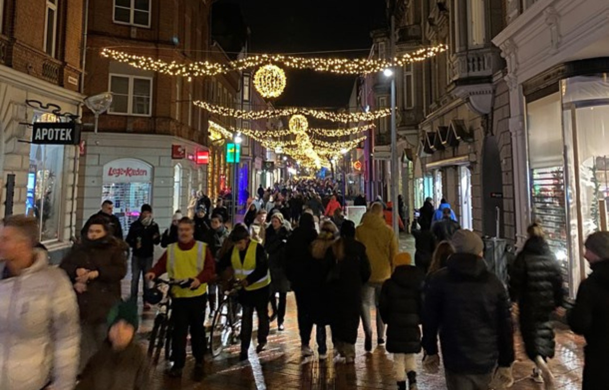 Kolding fastholder julebelysningen, men i en tidsbegrænset udgave