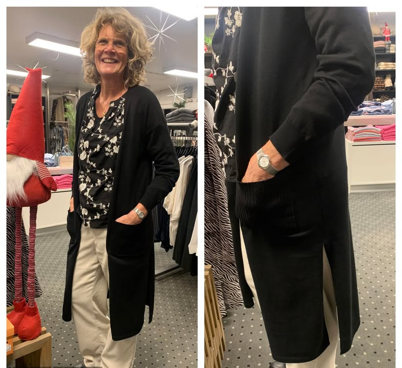 Rosengreen tilbyder eksklusivt dagens låge med infront cardigan til spotpris