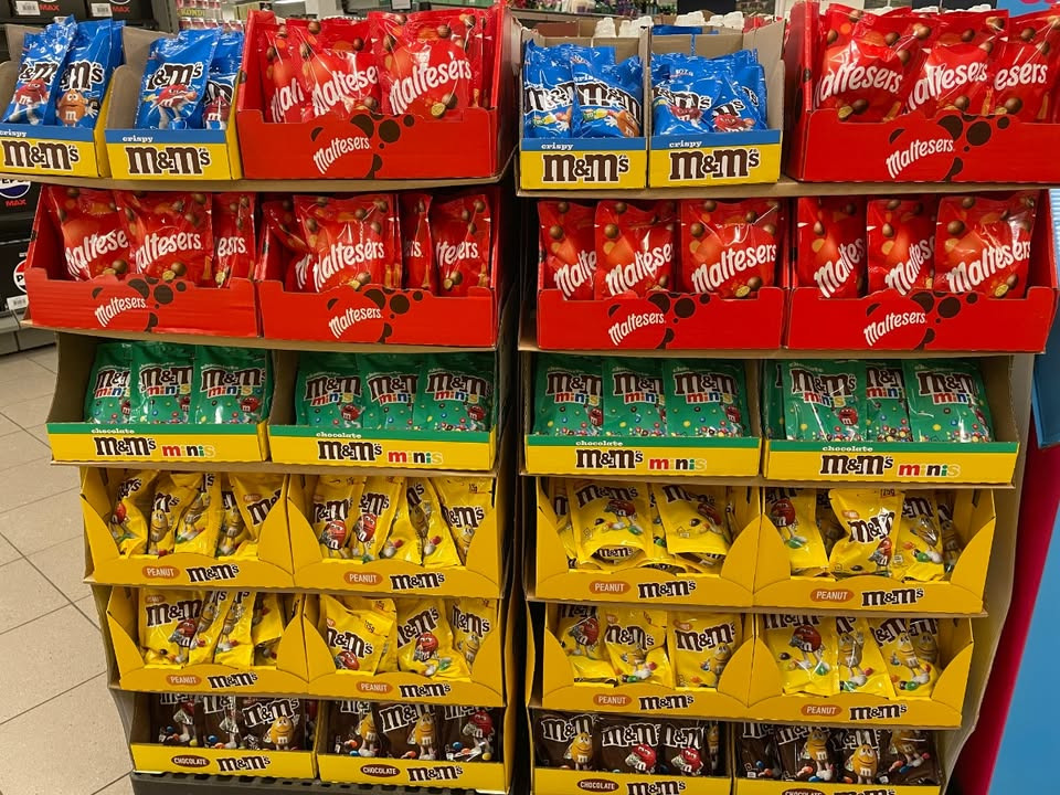 SPAR Nørrebro Hjørring tilbyder rabat på M&M's og Maltesers