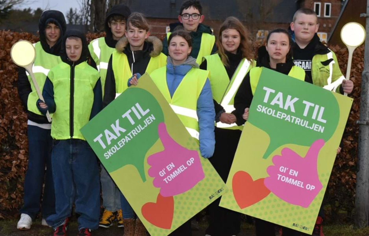 Den Sureste Uge: Havndal Skole hylder skolepatruljerne