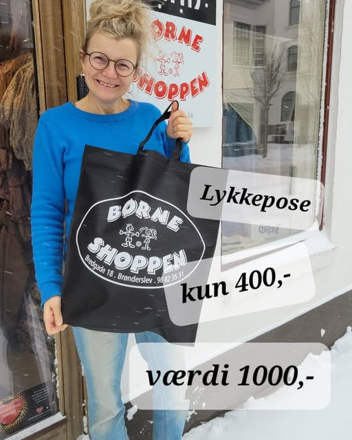 Børneshoppen Brønderslev tilbyder spændende lykkeposer til børn og unge 