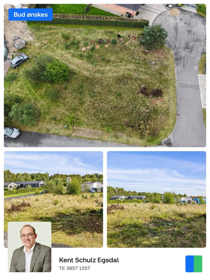 Nybolig Hadsund inviterer til bud på byggegrund i attraktivt kvarter