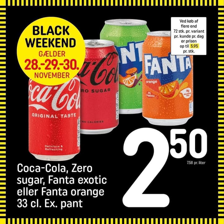 Rema1000 Gærumvej: Sidste chance for at få 24 stk til 60 kr plus pant - tilbuddet slutter kl. 21