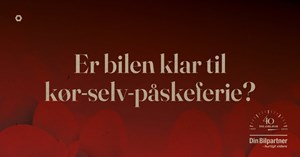 Forbered bilen til påskeferien med Autogaarden Herning