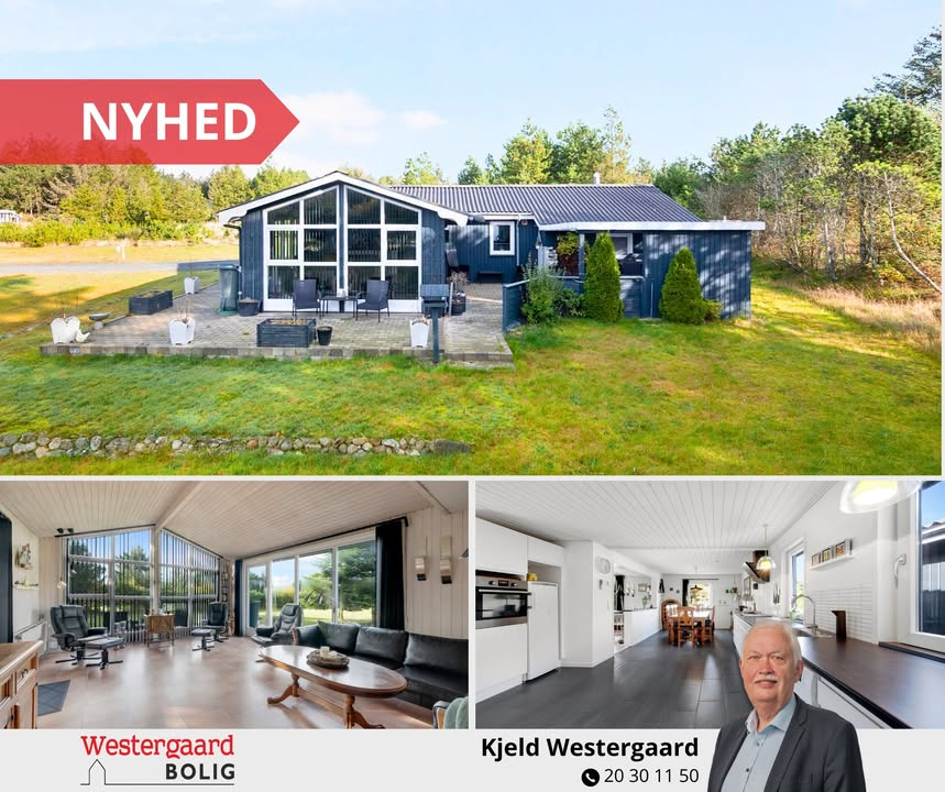 Westergaard Bolig præsenterer moderniseret sommerhus ved Saltum Strand