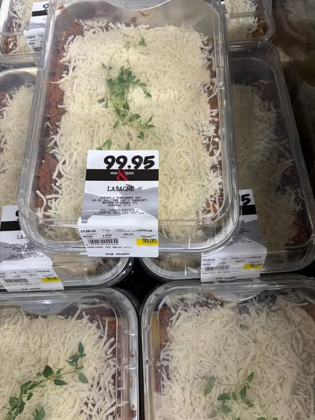 Spar Suldrup tilbyder nem aftensmad med lasagne til 99,95