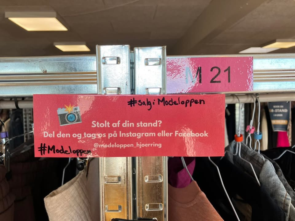 Modeloppen opfordrer til stolt fremvisning af stande på sociale medier