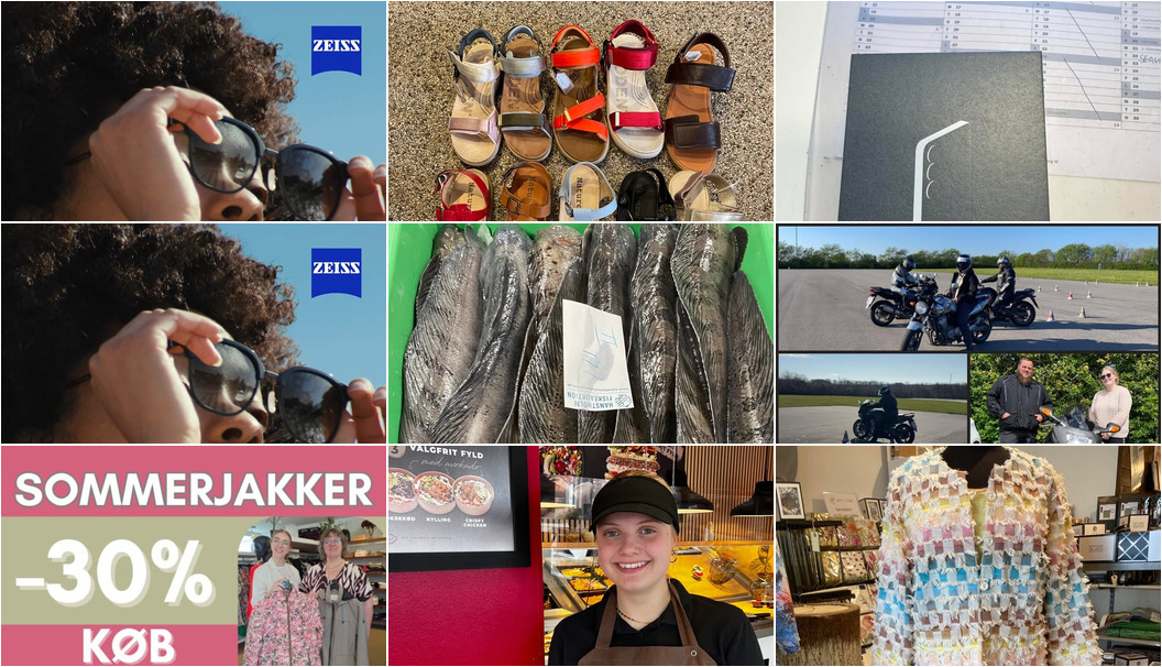 Nyt fra GARDEROBEN, Art´n´Craft, ELINS BUTIK og 8 andre