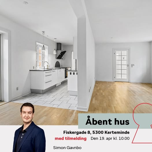 Home Kerteminde-Munkebo inviterer til åbent hus på Fiskergade 8 i Kerteminde den 19. april