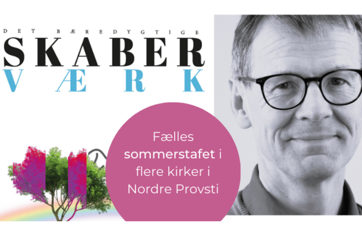 Egå Kirke er sammen med fem andre kirker klar med årets sommerstafet under temaet 'Det bæredygtige skaberværk'