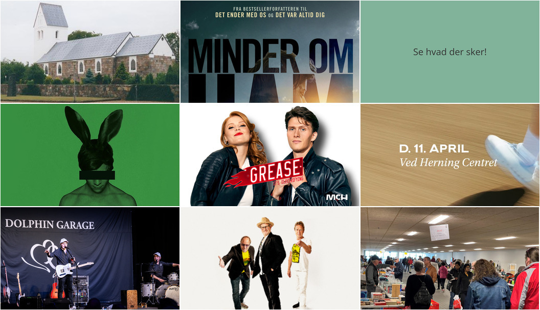 Oplevelser i Herning: Get Creative, Film, Teater og Musik i Weekenden