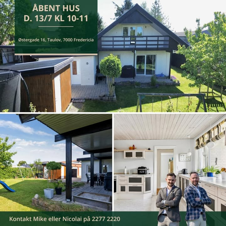 Ejendomsmægler Mike Andersen inviterer til åbent hus i Fredericia