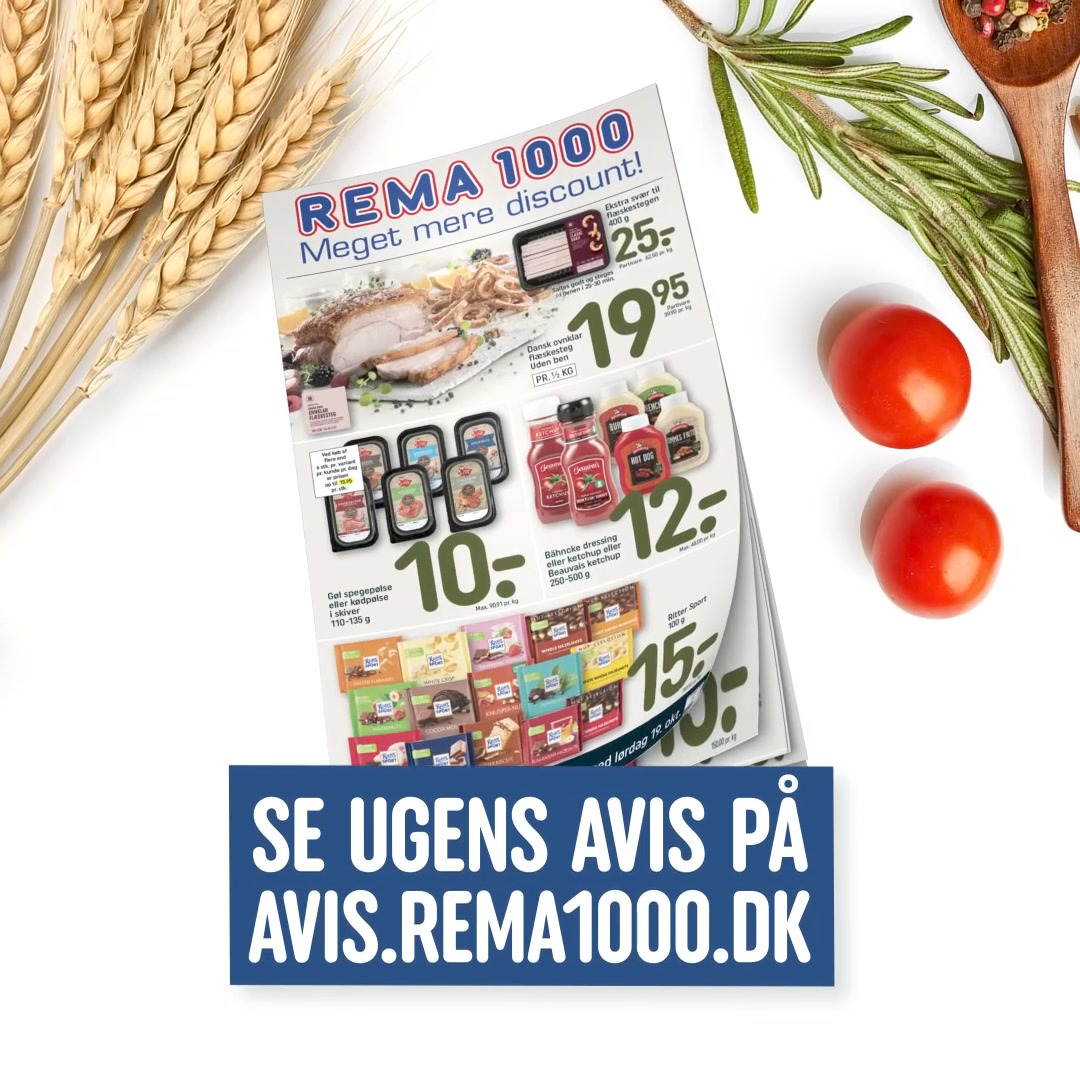 Rema 1000 Nørrevænget: Ny efterårsferieavis med sjov for børn ude nu