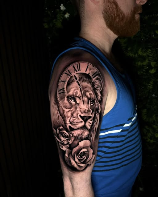 Mr. & Mrs. Tattoo præsenterer Viktoryas løvemotiv med ledige tider