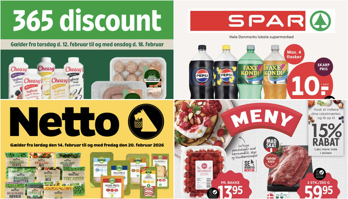 Coca-Cola til kun 11 kr. og Haribo slikposer til samme pris - se de lokale tilbud