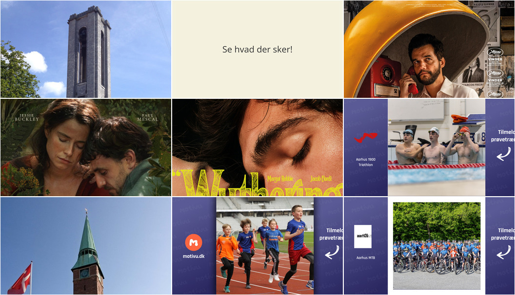 Salmemaraton, prisvindende film og sportsprøvetræning: Ugens oplevelser i Aarhus