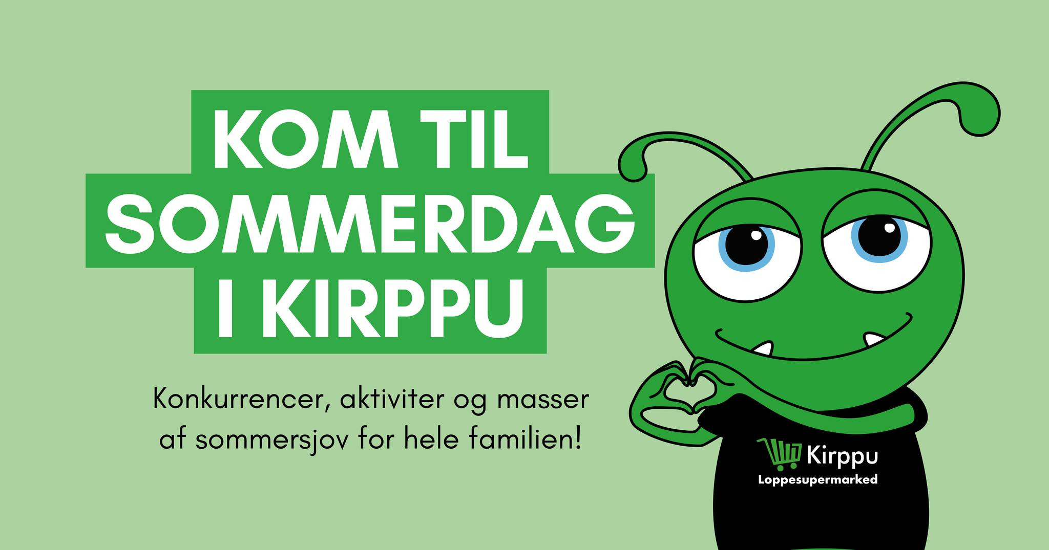 Sommerdag spreder glæde i Kirppu Randers