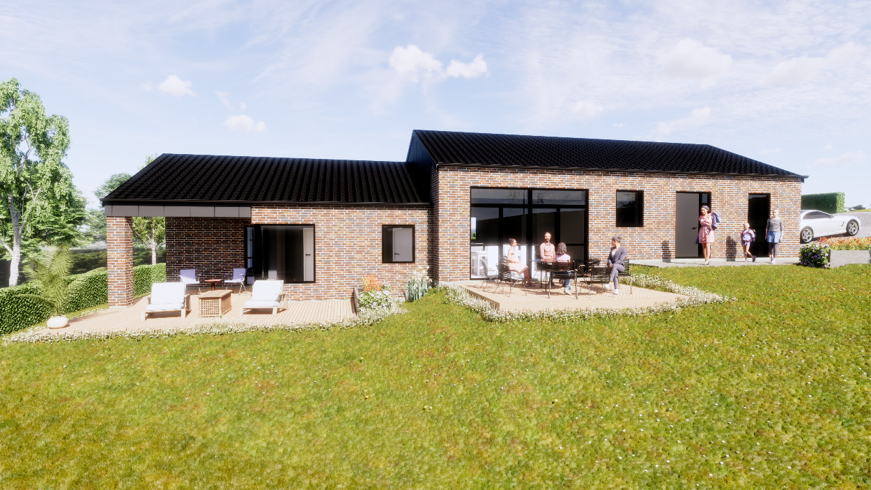 Det er nu du skal slå til! Nybyg i attraktive Balle: 3.599.000 kr. inkl. projekt og grund