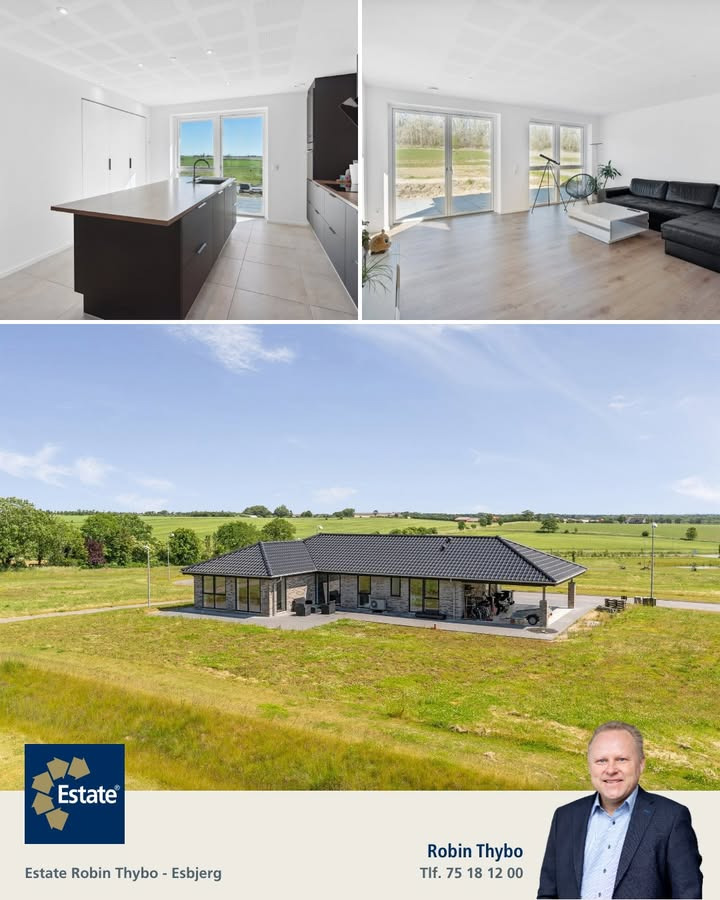 Estate Robin Thybo Esbjerg & Varde præsenterer energivenlig og moderne familievilla
