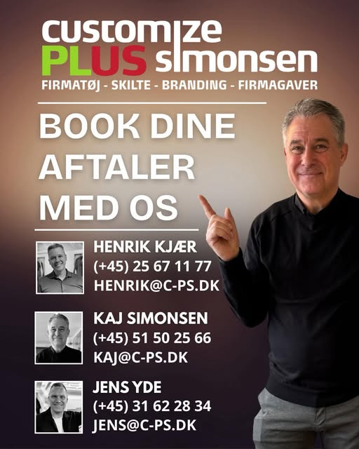 Customize PLUS Simonsen indfører forudbooking for bedre kundeservice