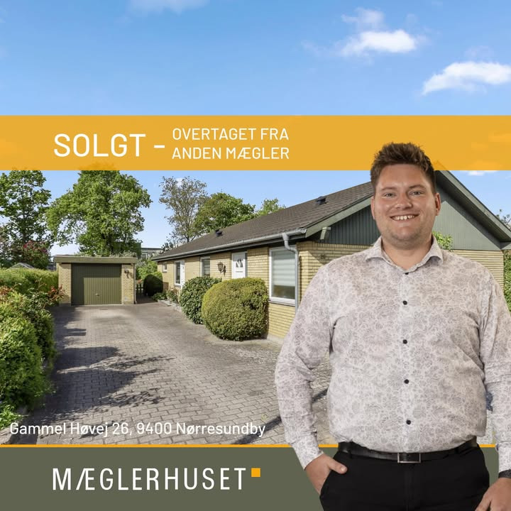 Mæglerhuset får huset solgt på Gammel Høvej 26 i Nørresundby