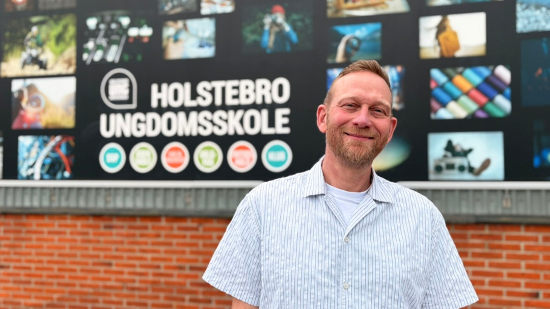 Søren Høj Pedersen bliver ny ungdomsskoleinspektør i Holstebro