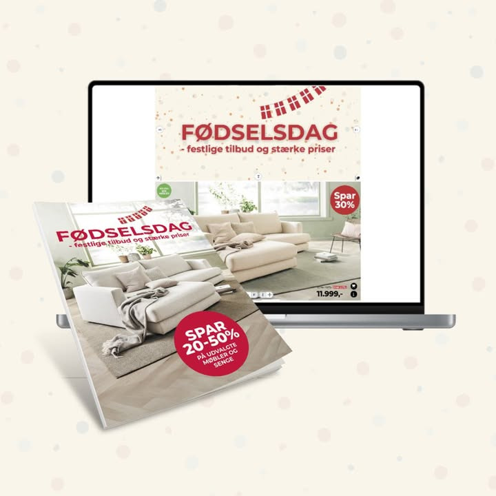 Bolighuset Thisted fejrer Møblérs fødselsdag med gode tilbud