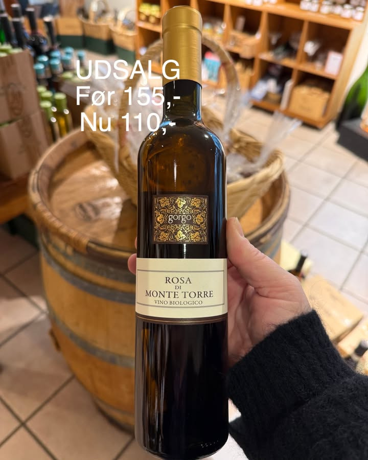 Lahvino Wine & Spirits januarudsalg: Rosa di Monte Torre dessertvin til halv pris