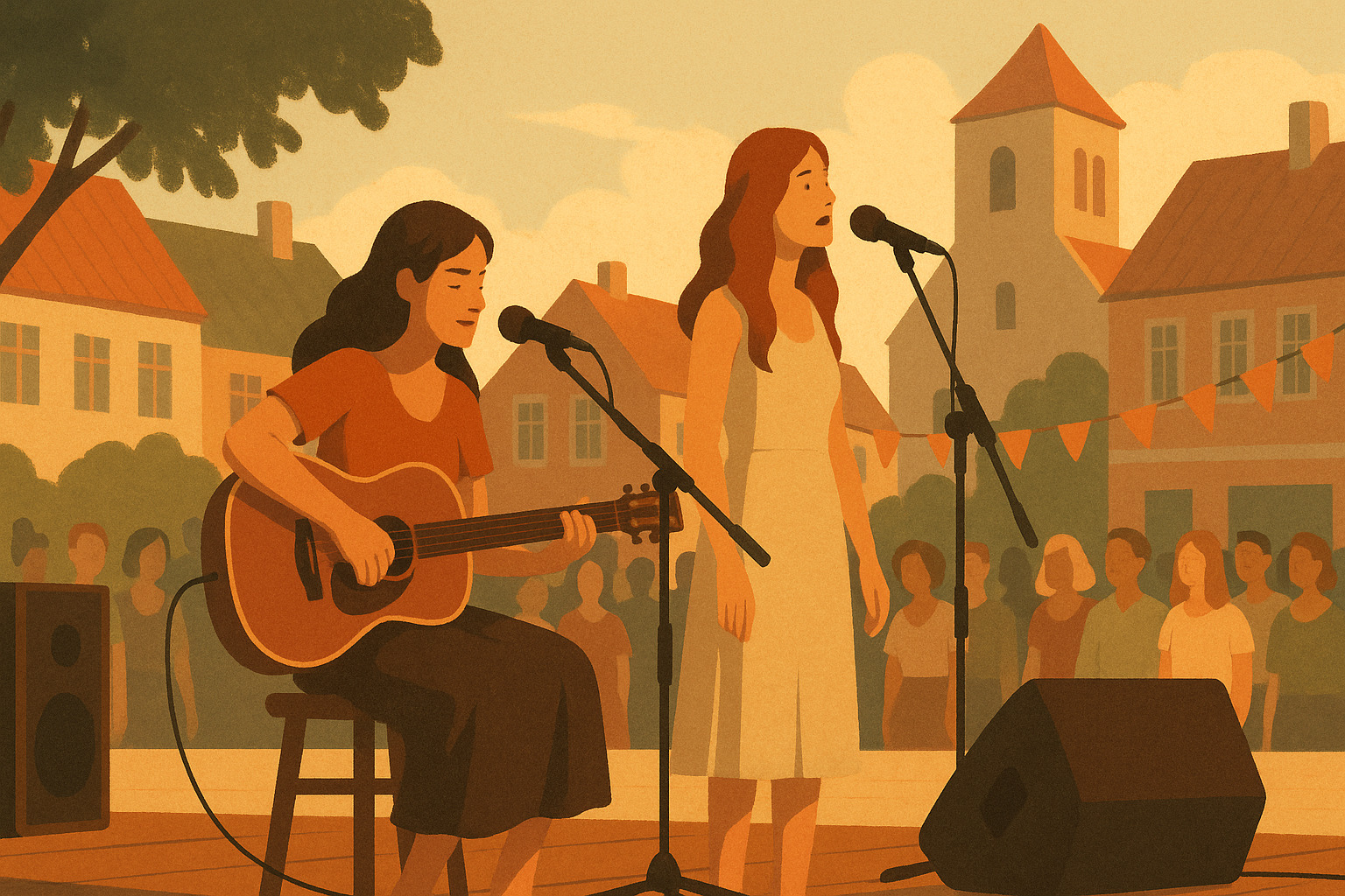 Alaysia spiller live på Kirsebærfestivalen i Kerteminde