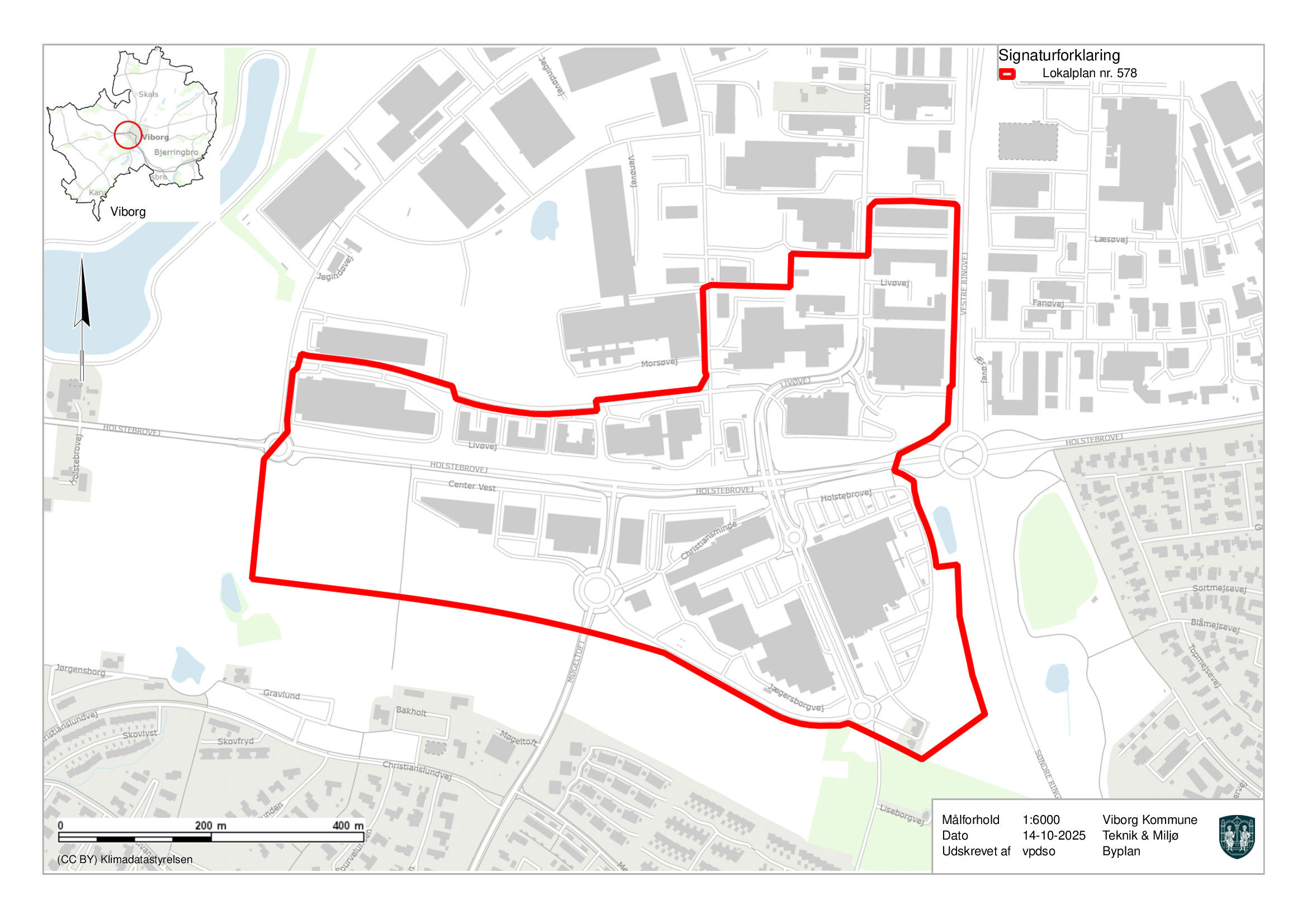 Byrådet sender udvidelsesplaner for butiksareal ved Holstebrovej i ny høring og inviterer til bemærkninger frem til november 2025
