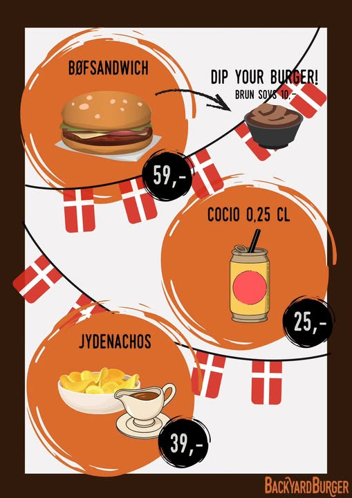 BackyardBurger lancerer "dansker dage" med bøfsandwich og jydenachos tilbud