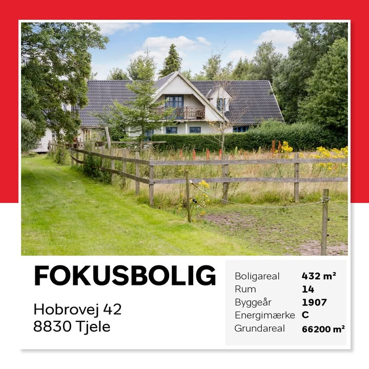 Home Hobro fremhæver spektakulær ejendom i Tjele til salg