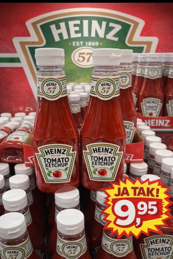 MENY Hobro tilbyder Heinz ketchup til under halv pris ved bestilling på Facebook