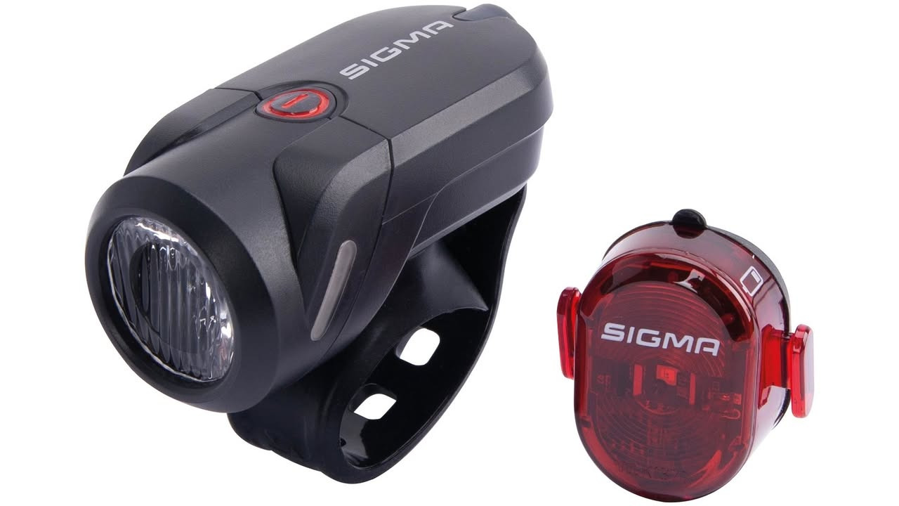 Gode tilbud på cykellygter hos Sæby cykler: Sigma lygtesæt fra 150 kr.