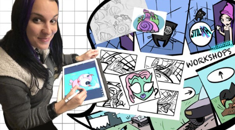 Workshop: Comics & Games med StiliXa i Holstebro